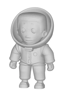 ragazzo astronauta 3d stampa modello ragazzo astronauta 3d print model - Mito3D