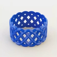 bracelet 01 3d printing model - threeding bracelet 3d-print 3d model 3d bracelet