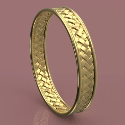 bracelet 3d printing model - threeding tags bangle jewellery jewelery band 3d print model - Mito3D