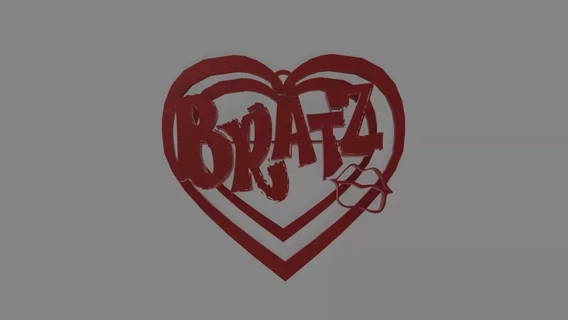 Bratz küpe şekil kalp öpücük 3d baskı model küpe küpe Bratz Sayın öpücükbratz 3d print model - Mito3D