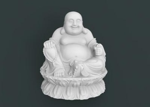 buddha art 3D printing model, file, printable design, 3d print, buddha, asia, buddhism, statuette, figurine, printing, 3d print model - Mito3D