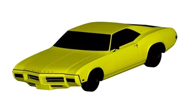 Buick riviera 1969 3d impresión modelo trío 3d print model - Mito3D