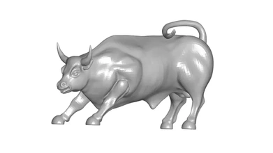 bull 3d printing model - threeding animal 3d print model - Mito3D