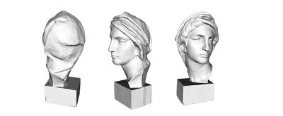 busto madonna a arte 3D modelo de impressão, impressão arquivo design, 3d, arte, mulher, hed, madonna, 3d print model - Mito3D