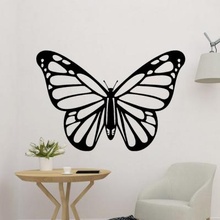 kelebek 2d dekor Sanat doğa uçmak uçan kanat böcek tırtıl svg orman ağaç çalı işaretler logolar kanatlar güzel oyuncak 3d print model - Mito3D