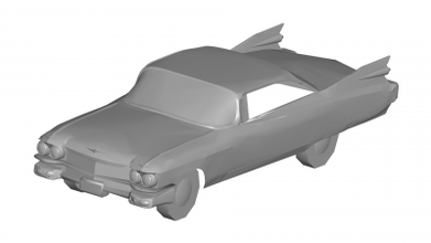 cadillac motors & transport 3D printing model, file, printable design, 3d print, 3d print model - Mito3D