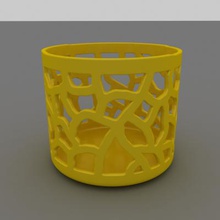 candle holder home office & garden 3D printing model, file, printable design, 3d print, candle, holder, home, interior, decorative 3d print model - Mito3D