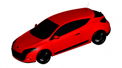 carro 3d modelo motores transporte 3D impressão Arquivo imprimível Projeto 3d print model - Mito3D