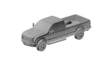 coche vehiculo concept ford f 350 motores transporte 3D impresión modelo expediente imprimible diseño 3d fbx obj stl 3d print model - Mito3D