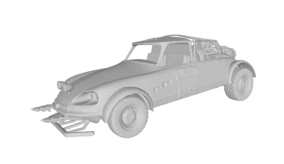 araba model Carmageddon 3d baskı 3d print model - Mito3D