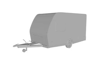 caravan trailer Weinberg caraone 400 lk 3d stampa modello treding 3d print model - Mito3D