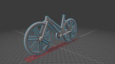 bicicleta de carbono motores y transporte 3D modelo impresión, la impresión en archivo, imprimibles 3D, diseño 3d, 3d print model - Mito3D