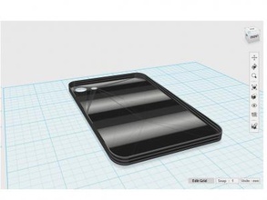 carbon iphone case electronic & technology 3D printing model, file, printable design, 3d print, 3d print model - Mito3D
