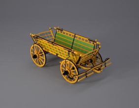 chariot moteurs transport 3d impression modèle fichier imprimable conception véhicule ancien 3D libre 3d print model - Mito3D