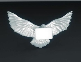 un piccione viaggiatore art La stampa 3D, modello, file di 3D stampabile la progettazione, 3d, Vettore, igeon, uccello, san valentino, amore 3d print model - Mito3D