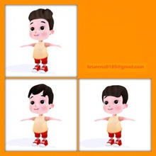 cartoon boy toys games & hobby 3D printing model, file, printable design, 3d print, cartoon, people, character, Boy, cool, teen, school, kid, toon, body, comic, guy, film, animation, skinny, thin, young, geek, child, kids, youngster, infant, man, little, junior, nice, cute, male 3d print model - Mito3D