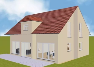 casa 3 3d baskı model üçleme evler 3d print model - Mito3D