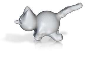 cat Natur 3D-Druck-Modell, 3D-Druck-Datei, 3D-druckbares Modell, 3D-Druck, design, 3d-print, Katze, Katzen, Kätzchen, Tier, Tiere, 3d print model - Mito3D