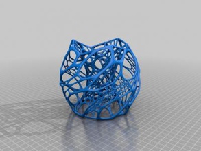 cellular lamp home office & garden 3D printing model, file, printable design, 3d print, 3d print model - Mito3D