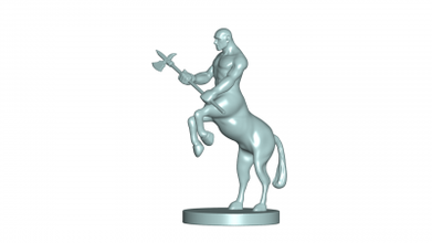 centaur 3d model 3D baskı dosya yazdırılabilir tasarım Yazdır 3d print model - Mito3D