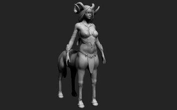 centaur 3d printing model - threeding centaur 3d print model - Mito3D