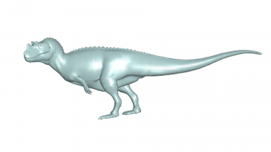 ceratosaurus 3d model nature 3D printing model, file, printable design, print, Ceratosaurus 3d print model - Mito3D