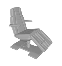 chaise pédicure gaz ascenseur 3d impression modèle trio 3d print model - Mito3D