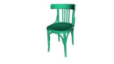 chaise texture 3d impression modèle trio chêne 3d print model - Mito3D