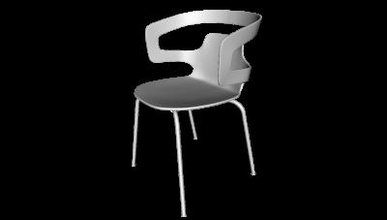 chair home office & garden 3D printing model, file, printable design, 3d print, chair, office, 3d print model - Mito3D