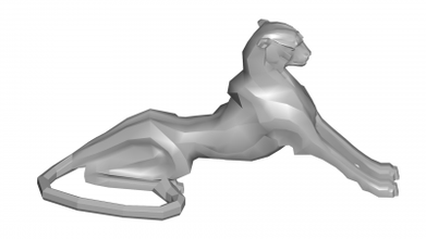 cheetah 3d model nature 3D printing model, file, printable design, print, Cheetah 3d print model - Mito3D
