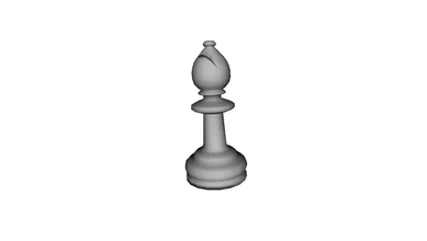 chess bishop 3d printing model - threeding 3d print model - Mito3D