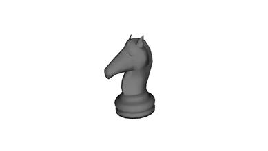 chess knight 3d printing model - threeding 3d print model - Mito3D