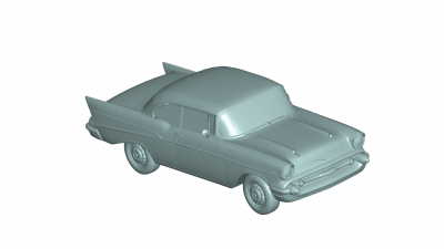 chevrolet bel aria 1957 3d modello motori trasporto 3D stampa file stampabile design Stampa 3D print model - Mito3D