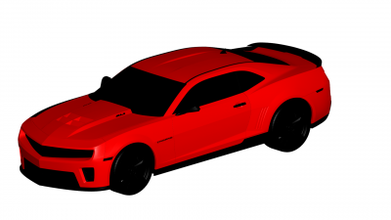 Chevrolet camaro motores transporte 3D impressão modelo Arquivo imprimível Projeto 3d Camaro 3d print model - Mito3D