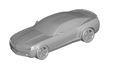 chevrolet camaro 3d impresión modelo trío 3d print model - Mito3D