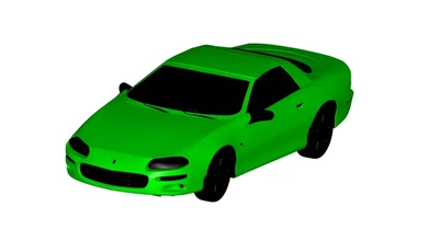 chevrolet camaro cupé 3d impresión modelo trío 3d print model - Mito3D