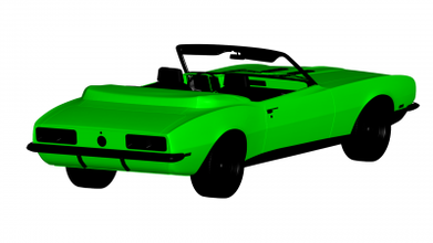 Chevrolet camro ss moteurs transport 3D impression modèle fichier imprimable conception 3d SS 3d print model - Mito3D
