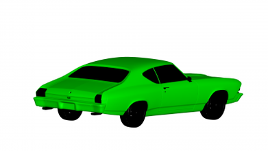 Chevrolet chevelle ss 1969 moteurs transport 3D impression modèle fichier imprimable conception 3d SS 3d print model - Mito3D