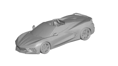 chevrolet corvette 3d printing model - threeding 3d print model - Mito3D