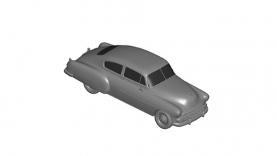 Chevrolet Flottenlinie 1951 3d Modell Motoren Transport 3D Drucken Datei druckbar Design drucken 3d print model - Mito3D