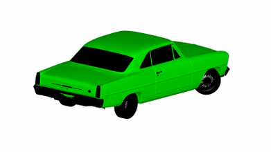 Chevrolet nova ss 1966 moteurs transport 3D impression modèle fichier imprimable conception 3d SS 3d print model - Mito3D