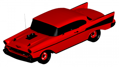 Chevrolet Motoren Transport 3D Drucken Modell Datei druckbar Design 3d drucken 3d print model - Mito3D