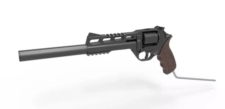 chiappa rhino 120ds 3d printing model - threeding toy printable pistol gun print revolver firearm sidearm chiapparhino rhino120ds 3d print model - Mito3D