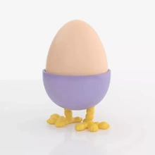 pollo huevo taza 3d impresión modelo trío Pascua Resurrección 3dmodel 3dprint impresora vray 3dart 3d print model - Mito3D