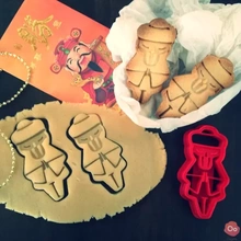 chinese man cookie cutter 3d printing model - threeding kitchen year baking party cjenise 3d print model - Mito3D