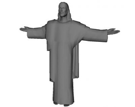 Kurtarıcı İsa sanat 3D baskı modeli, dosya, yazdırılabilir model, tasarım, 3 boyutlu baskı, Mesih, rdeemer, sanat, deco, heykel, rio de janeiro, Brezilya 3d print model - Mito3D