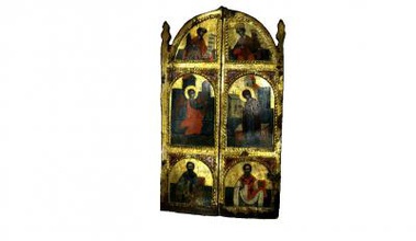 christians orthodox icon antiques & historical 3D printing model, file, printable design, 3d print, varna, museum, history, icon, saint, orthodox, christians, eastern, europe, st 3d print model - Mito3D