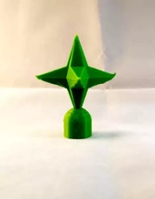Natale albero stella 3d stampa modello treding decorazione natale 3d print model - Mito3D