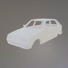 Citroën visa 1000 pistes 3d impression modèle trio 3d print model - Mito3D