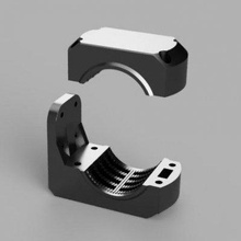 Klemme Wakeboard Lautsprecher montieren elektronisch Technologie 3d Drucken Modell Datei druckbar Design drucken Klammer 3d print model - Mito3D